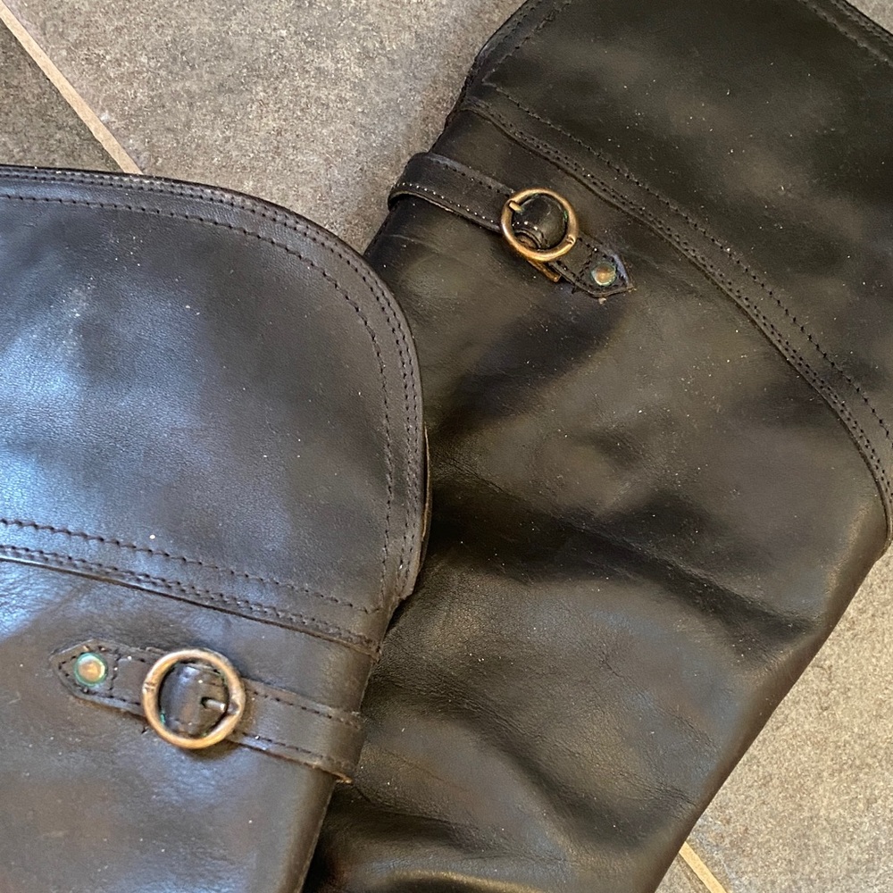 Women's vintage Frye heeled Boots size 10 B - Picture 5 of 8